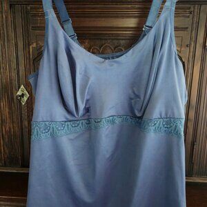 Ruby Ribbon Lace Cami in Tranquil Blue.  BNNU - only tried on, never worn.